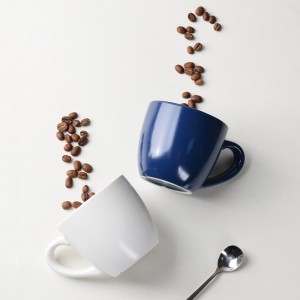 ក្រុមហ៊ុនផលិតផ្ទះបាយ និងការតុបតែងគេហដ្ឋាន Glazed Ceramic Mugs Cups for Coffee