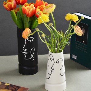 Producent Nowoczesny dekoracyjny nowość Ceramiczny wazon do kompozycji kwiatowych