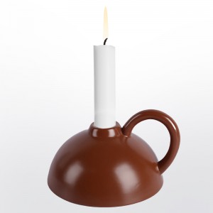 Մեծածախ Desktop Teapot Shape Glazed Ceramic Tea Light Մոմակալներ
