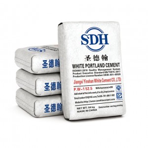 SDH-marko Ĉinio fabrikas blankan cementon de 42,5 grado