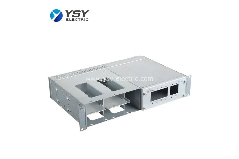 Metal housing for telecommunication of rack/network cabinet, metal frame