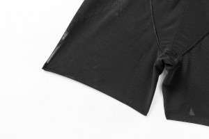 Glidelås foran, høy kompresjonsformende leggings-stålspole i slankekontrollkort