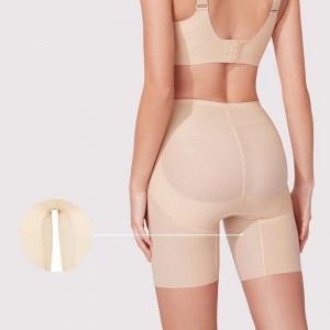 High Elastic Tummy Control High Waisted Knitted Slimming Shaper Shorts