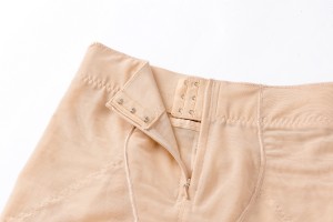 Ženske kratke hlače visoke kompresije s prednjim zatvaranjem srednjeg porasta donje rublje za kontrolu podizanja stražnjice