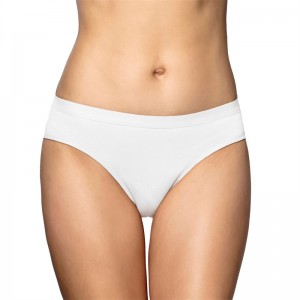 Low Rise 100% Cotton Breathable Lady's Everyday Plain Panty Briefs
