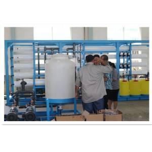 Máquina de purificación de auga salobre