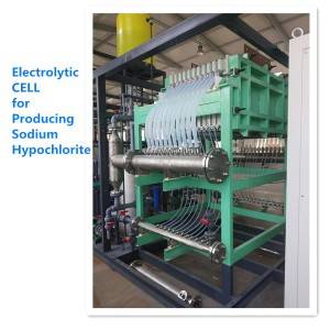 Generador de hipoclorito de sodio de 3 toneladas