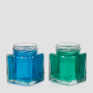 factory wholesale common flint glass jar bottle beverage sauce kitchen storage honey jar
