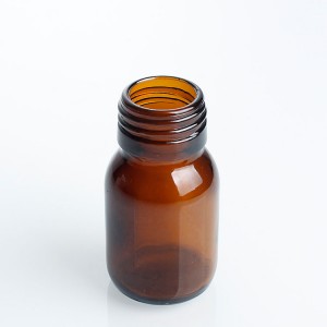 Manufacturer wholesale 30ml 50ml 60ml 75ml 100ml 200ml 250ml 300ml 500ml amber glass round brown Pharmaceutical Bottles Boston medical glass bottle