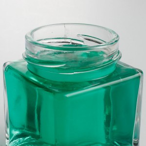 factory wholesale common flint glass jar bottle beverage sauce kitchen storage honey jar