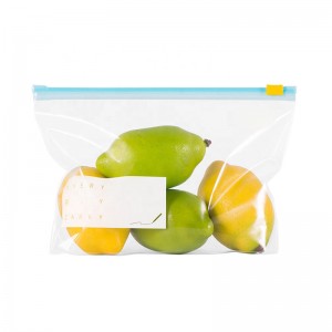 LDPE прозрачни плъзгащи се чанти Хранителни плъзгащи се заключващи чанти