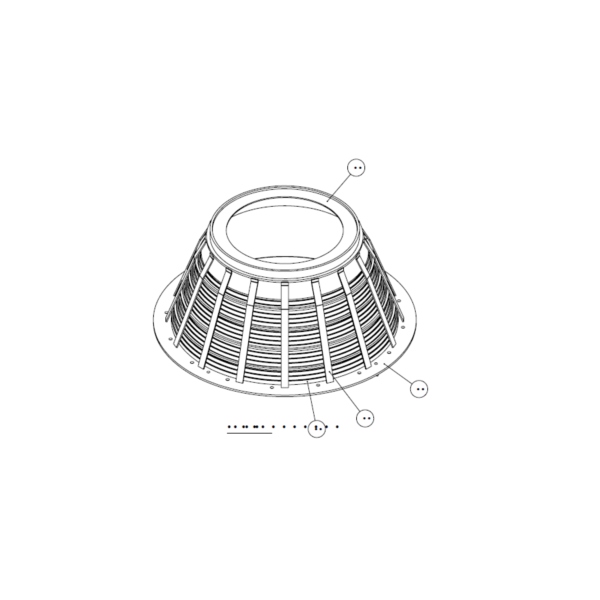 Predstavljena slika košare centrifuge FC1200