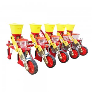 Čína 4 riadky 5 riadky 6 riadky kukurica na sóju presný sejací stroj namontovaný na traktore