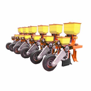 Ķīna 4 rindas 5 rindas 6 rindas kukurūzas sojas pupu precīzās sējmašīnas uzmontētam traktoram