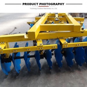 Tallrikharv kombinerad jordbearbetningsmaskin för jordbruksmaskiner