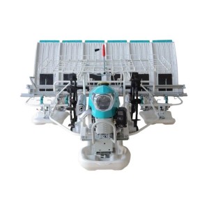 Υψηλής απόδοσης μηχάνημα μεταφύτευσης ρυζιού paddy 4 σειρές μηχάνημα φύτευσης χειροκίνητο φυτευτή ρυζιού καλύτερη τιμή για μηχανή σποράς ρυζιού