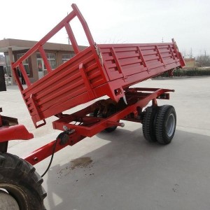 Hot sales traktor hydraulisk dumper gård dumper trailer med CE