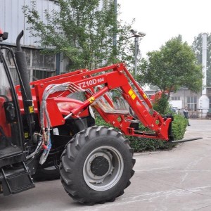 Lauksaimniecības traktora priekšējais iekrāvējs ar 4 vienā kausu (TZ02D)
