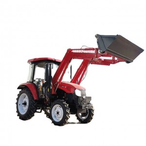 Predný nakladač poľnohospodárskeho traktora s lyžicou 4 v 1 (TZ02D)