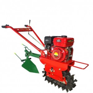 Small Plough Machine Cultivator Benzine en Diesel Engine Mini Self-propelled Power Tiller Rotary Cultivator