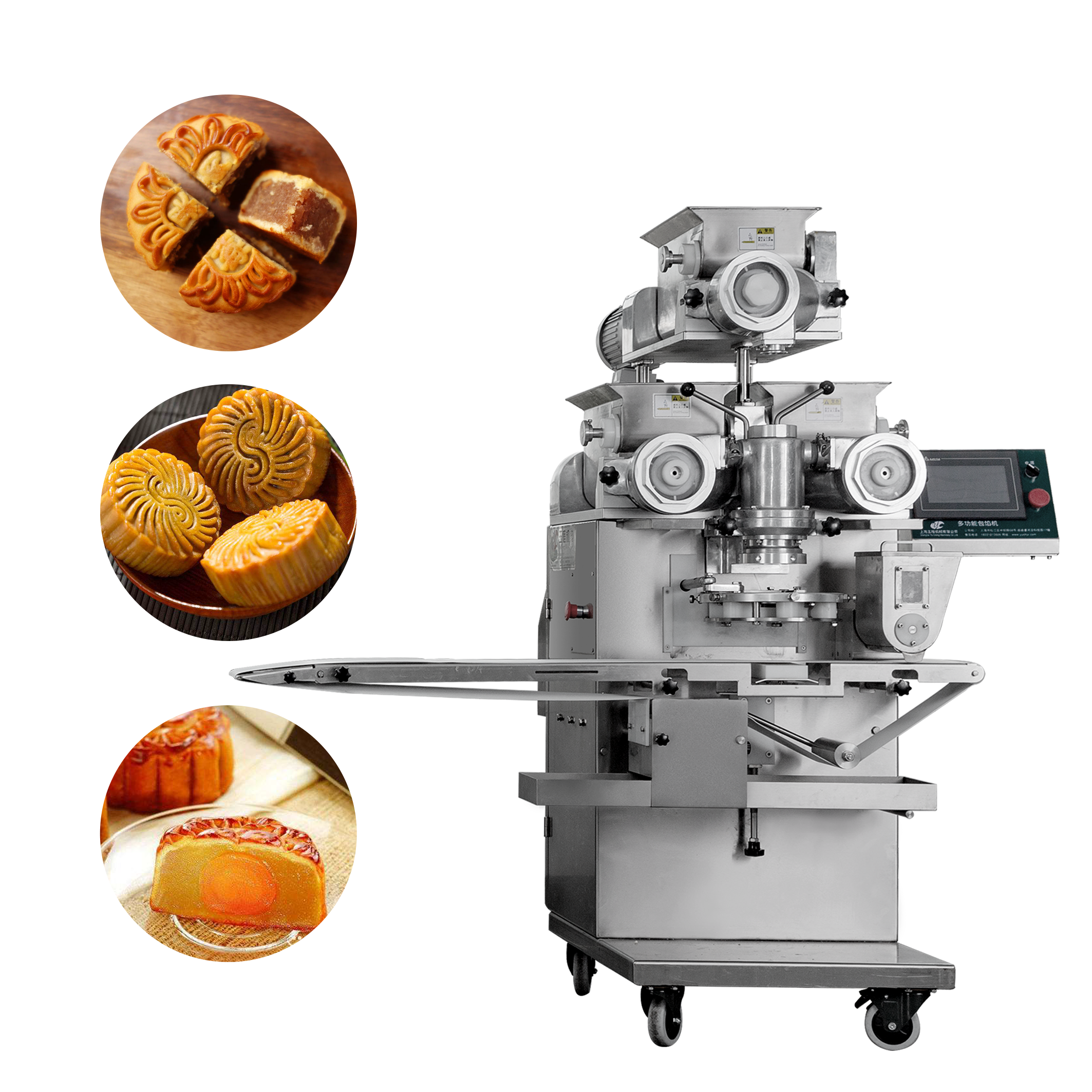 asy operate maamoul machine/automatic plastic mold maamoul/mooncake encrusting machine supplier Featured Image
