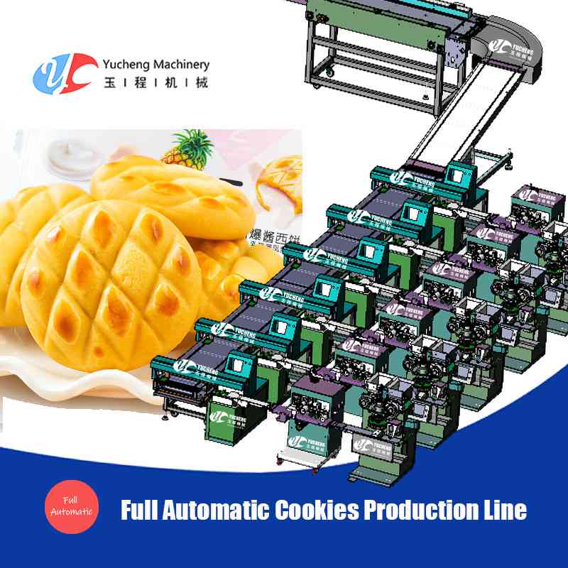 Automatic Jam-filled Cookies Production Machine