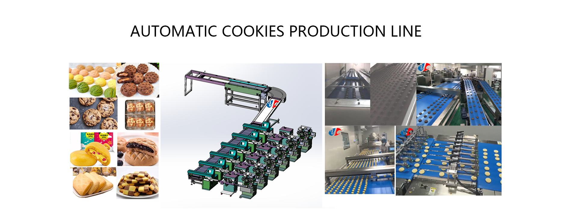 Полностью автоматическая линия для производства печенья