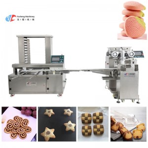 Промишлеността използва телено изрязани бисквитки, машина за производство на бисквити, машина за производствена линия