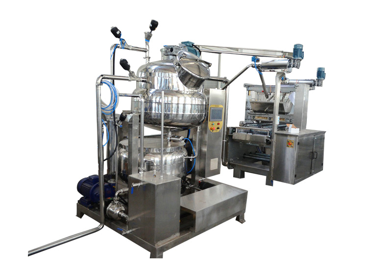 Maskine til fremstilling af gelé slik