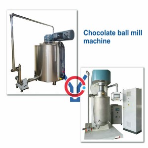 초콜릿 볼 밀 정제 기계 |생산 라인
