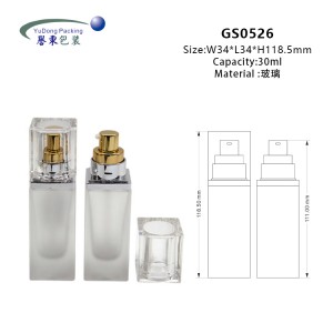 30ml Square Foundation Concealer glasflaske