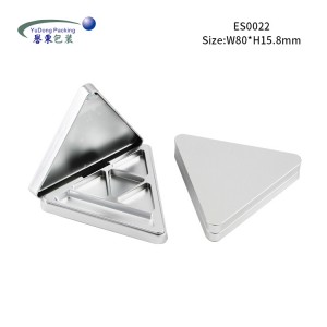 Wholesale Magnet Triangle Eyeshadow Palette Container
