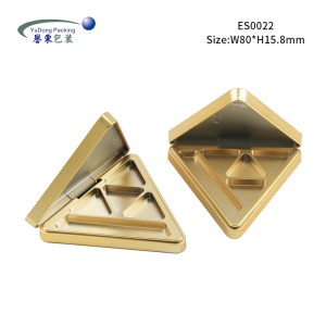 Wholesale Magnet Triangle Eyeshadow Palette Container