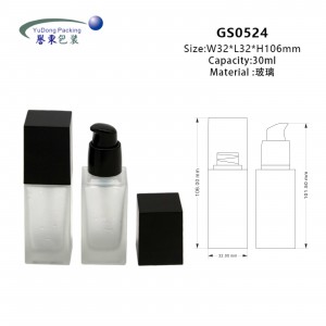 Bottiglia di vetro per fondotinta per lozione per bottiglia vuota di siero liquido da 30 ml
