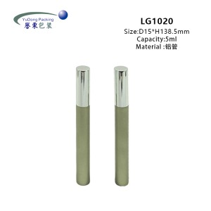 Kina producent 5 ml aluminium flydende eyeliner flaske tube