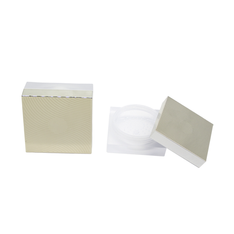 Highquality 10g New Square Loose Powder Box Cosmetic Packaging