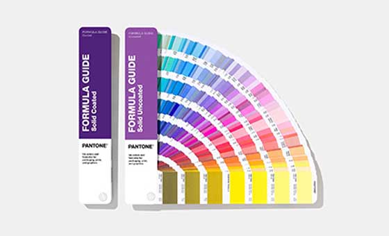 Begripe ferpakking kleur, begjinne mei begripe PANTONE kleur card