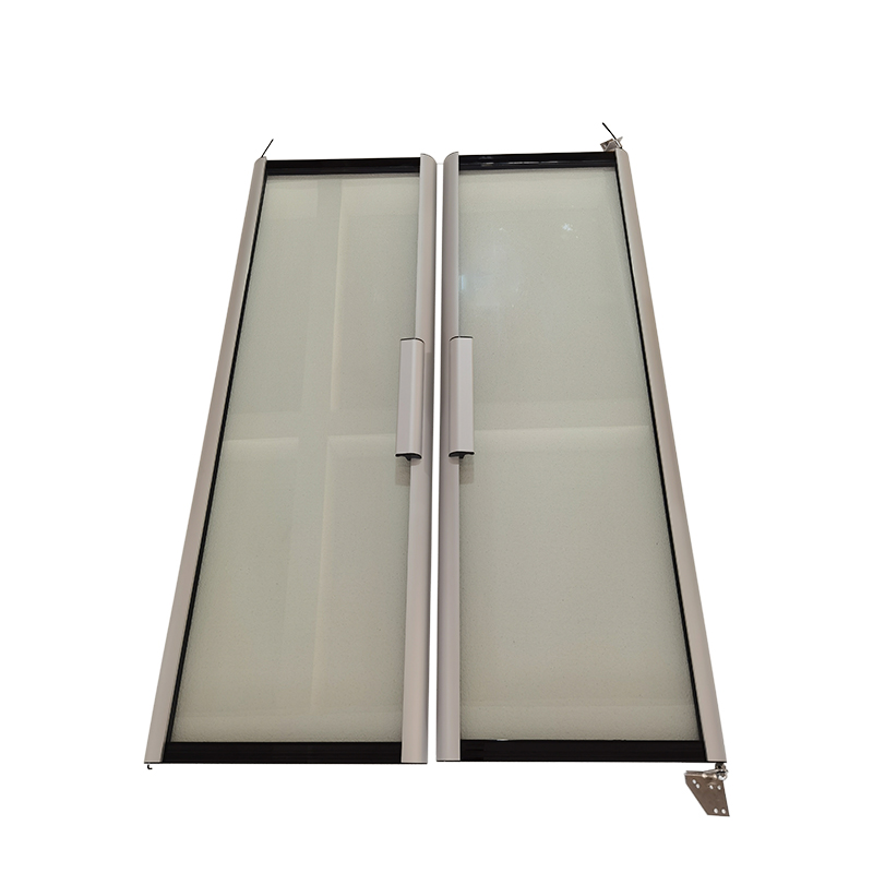 Aluminum Alloy Frame Beverage Cooler Glass Door