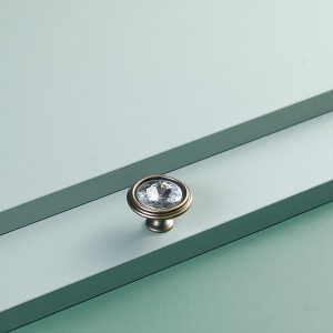 Manija de gabinete de cristal para muebles de cocina Tamaño personalizado y colores Tiradores de cajones Tiradores de muebles
