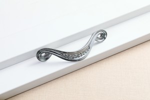Mâner din cristal din aliaj de aluminiu pentru ușă dulap mobilă mâner dulap de vinuri