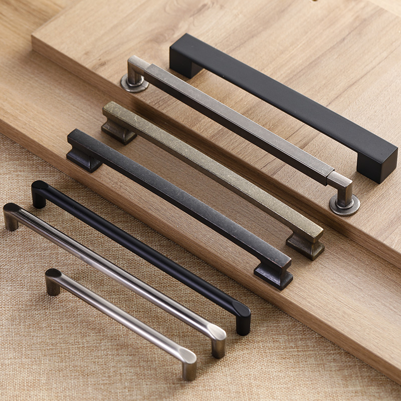 ຮາດແວເຟີນິເຈີ OEM ດຶງ Drawer Kitchen Cabinet Knobs Stainless Steel Handle ຮູບພາບທີ່ໂດດເດັ່ນ