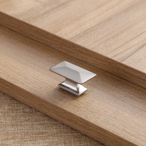 Buton pătrat pentru sertar din aliaj de zinc OEM Design perfect ușor de instalat