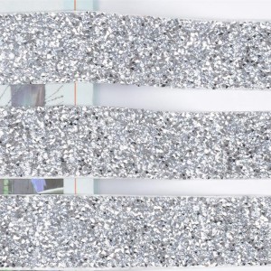Kristall Rhinestone Trim Diamond Mesh Hot Fix Självhäftande Roll Strass Applikation Banding Möbel
