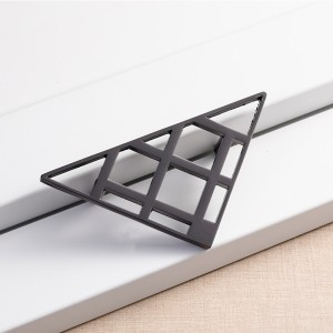 Customized furniture drawer handle, zinc alloy triangular drawer handle