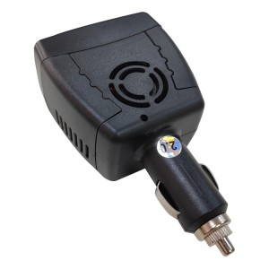 ឧបករណ៍បំលែងថាមពលរថយន្ត USB 2.1A ផ្គត់ផ្គង់ DC 12V ទៅ AC 220V Car Inverter 150W car Inverter