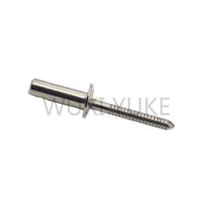 Stainless steel closed end rivets