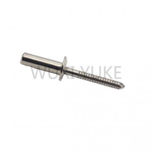 Stainless steel closed end rivets