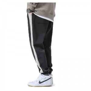 Hot Seller For Early Spring 2021 Are A Men’s Cotton Side White Striped Sweatpants