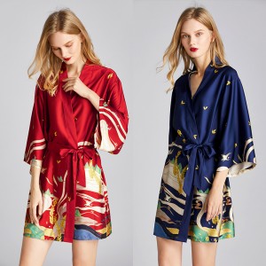 Best Price on Family Pajamas Summer - Women’s robe 1605 – Beifalai