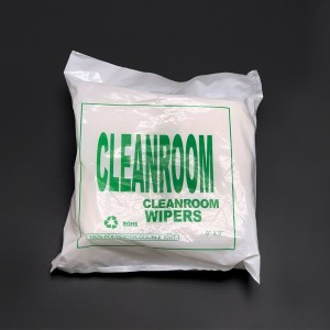 Polyester Cleanroom Cloth 100 polyvinegar fibra